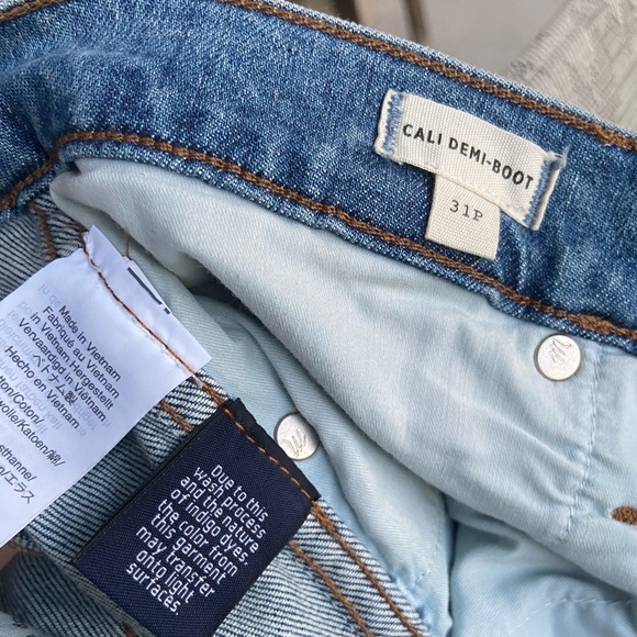 NWT Madewell Cali Demi-Boot Jeans Size 31P - Picture 6 of 7